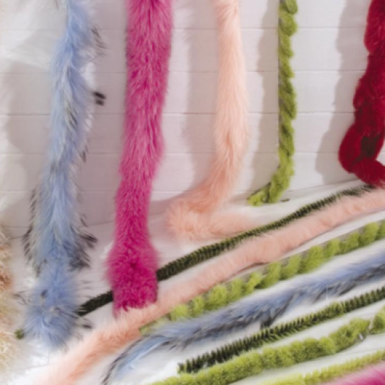 Fur Keychains and Fashion Charms