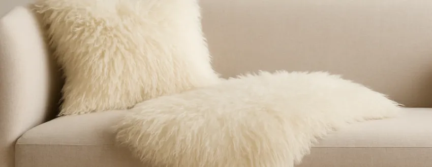 Decorative Fur Accessories for the Home