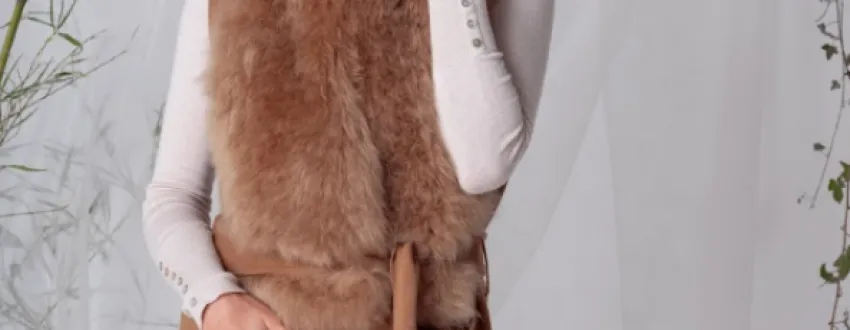 The fur vest