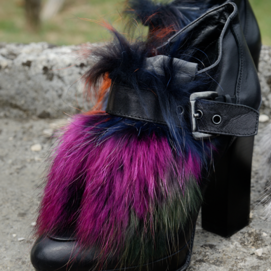 Fur Inserts for Footwear