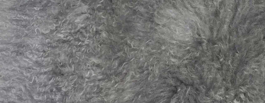 Cashmere fur collar