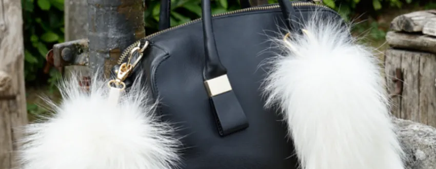 Fur Keychains and Fashion Charms